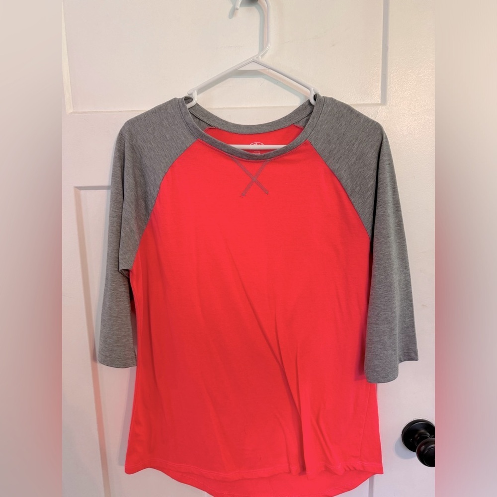 Soft Athletic Pink Baseball Tshirt